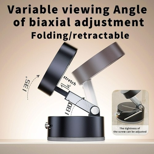 TÉLÉPHONE double face rétractable support ventouse magnétique aspirateur neuf mise à niveau + - Photo 9 sur 10