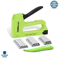 Light Duty Upholstery & Craft Stapler with Staples & Remover