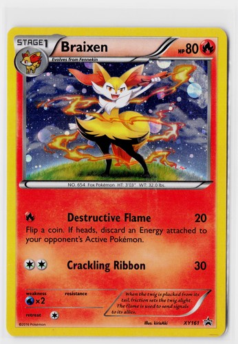 XY Promos #XY161 Braixen Holo