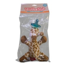 WubbaNub Infant Pacifier Giraffe Plush Design 0-6 Months New Unopened