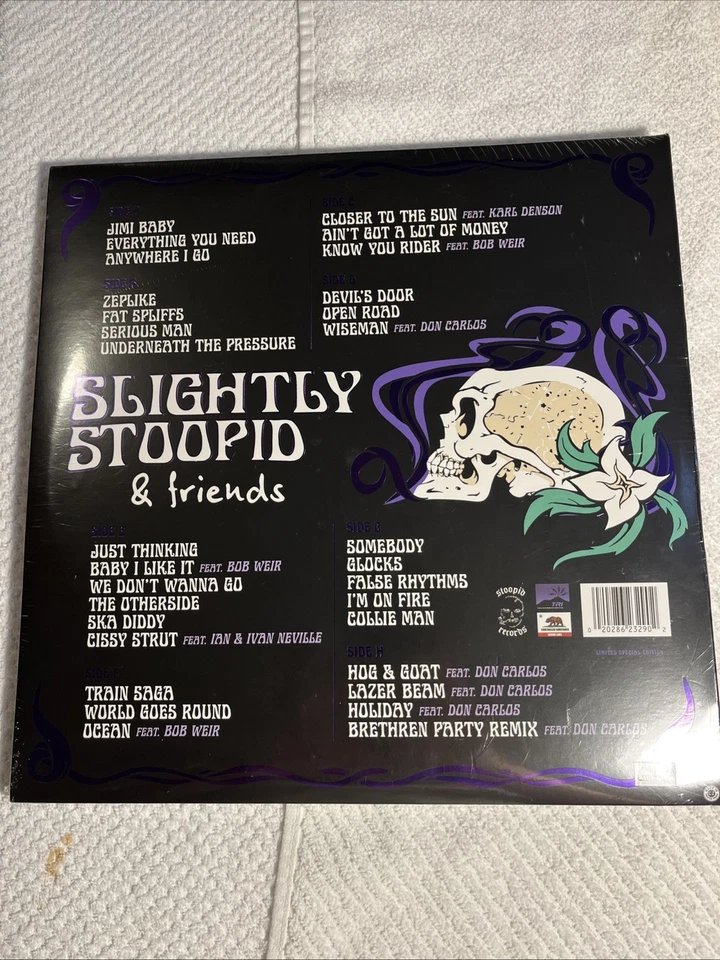 SLIGHTLY STOOPID & Friends 2xLP Vinyl 2021 RSD Live at Tri Studios NEW SEALED - Image 4 of 4