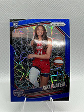  2025 WNBA Prizm Kiki Iriafen RC Rookie #149 Washington Mystics blue velocity V