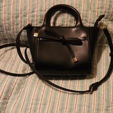 Black Women s Small Satchel Top Handle Bag Bo...