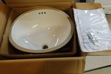 Signature 447968 Mangrove 17" Undermount Bathroom Sink SHU1512WH - White