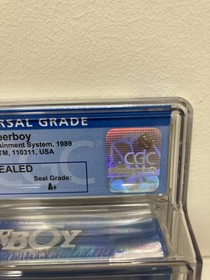 Paperboy Rare NES Sealed Blue Box Cgc 8,Graded Oval Seal Nintendo Wata Vga PSA