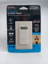 JASCO 25055-P1 MYTOUCHSMART SIMPLE SET IN-WALL DIGITAL TIMER