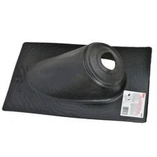 3" or 4" Pipe, All-Flash High-Rise No-Calk Pitched Chimney/Vent Roof Flashing,