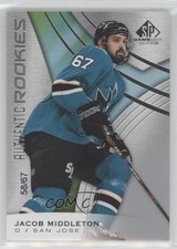 2019-20 SP Game Used Authentic Rookies 58/67 Jacob Middleton #139 Rookie RC av1