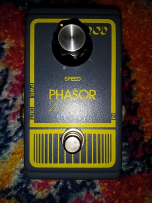 Vintage DOD Phasor 201 Analog Phase Shifter Original gray Guitar Effect Pedal