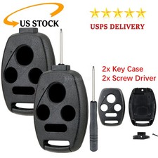 2 Remote Key Fob Shell For Honda Mlbhlik-1t N5f-s0084a Oucg8d-380h-a N5f-a05taa