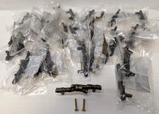 24 Belwith  Southwest Lodge Lancaster Antique Brass 3" OC  Handle Pulls Logs