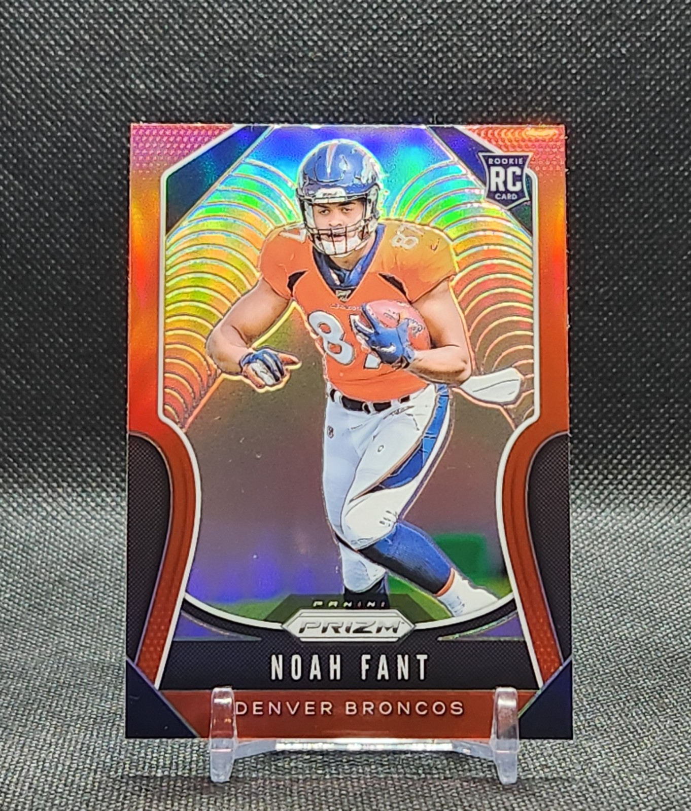 2019 Panini Prizm #365 Noah Fant Red Prizm SSP RC