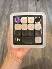 Work Louder Creator Micro V2 with Extra Clicky Switches Black and Clear