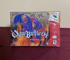 Ogre Battle 64: Person of Lordly Caliber (Nintendo 64, 2000) GREAT BOX CIB+