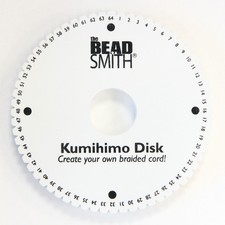 BeadSmith Kumihimo Double Density Disk 15cm Diameter Braiding Project Tool