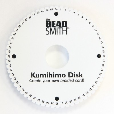 BeadSmith  Kumihimo Double Density Disk 15cm Diameter * Braiding Project Tool