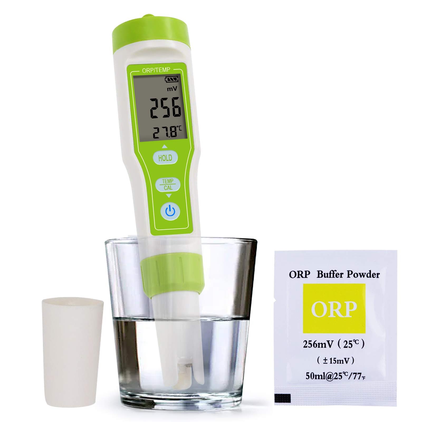 Testeur ORP Redox pour corriger l'eau trouble avec kit d'étalonnage rapide -1200~1200mv