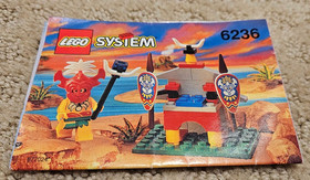 Lego 6236 Pirates Islanders King Kahuka 100% Complete with Manual, King Figure