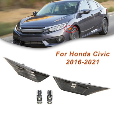 Side Marker Lamp Turn Signal Light With Light Bulb für Honda Civic 2016-2021 '