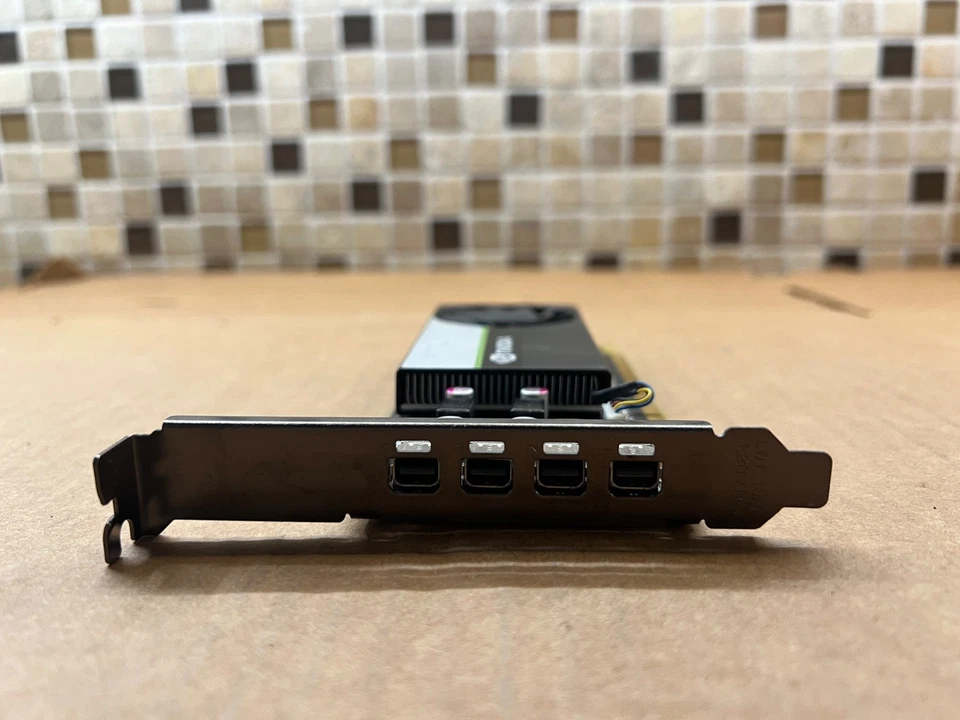 Dell NVIDIA Quadro T600 4GB GDDR6 04FKFP x4 Mini DisplayPort High Profile Card - Image 3 of 4