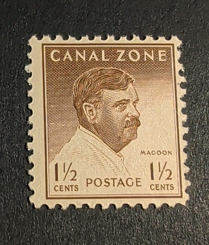 Canal Zone Stamps #127 MNH OG 1948 Charles Magoon - Lot JCZ13