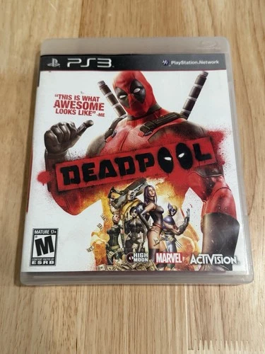 Deadpool PS3 (Sony PlayStation 3, 2013) Complete Manual CIB Tested & Working