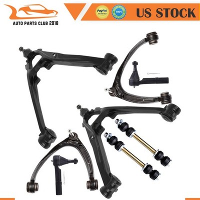 8pcs Front Upper Lower Suspension Control Arm w/ Ball Joints For 2007-2014 Tahoe