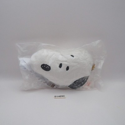 D1409C Snoopy Peanuts Misdo Mister Donut Coin Pouch Bag 6'' NEW Plush Toy Doll