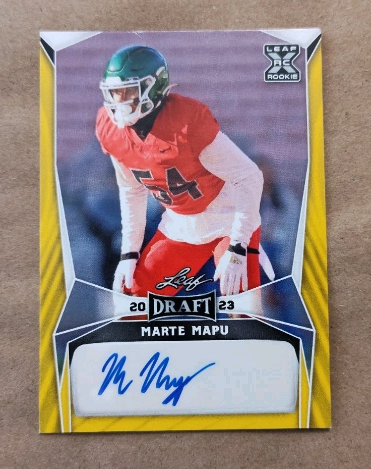 2023 LEAF DRAFT #BA-MM3 - MARTE MAPU - YELLOW AUTO RC