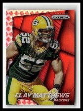 2014 Panini Prizm Clay Matthews NFL Shield Prizm #133 #/75