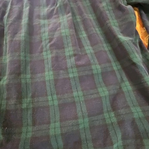 LL Bean Hemd Herren Large Tall kariert Flanell traditionelle Passform Langarm Knopf - Bild 13 von 13