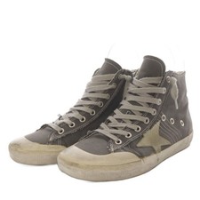 Golden Goose GGDB FRANCY Gray Canvas EU:37 US:7 Sneakers Shoes