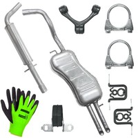 SchalldäMpferset Auspuff FüR Seat Toledo 2 II Stufenheck 1.8 (1998-10/2005)