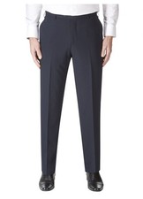 SKOPES Darwin Plain Navy Mens Formal Suit Trouser