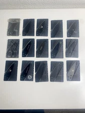 Lot Of 15- Folding Credit Card Knife- Pre Owned Liquidation- Multiple Brands #2