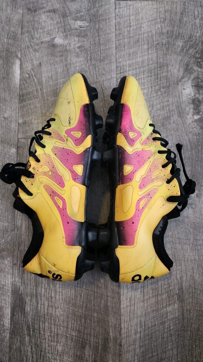 Adidas X 15.1 FG AG SIZE 8 Soccer Cleats Football Boots ORANGE
