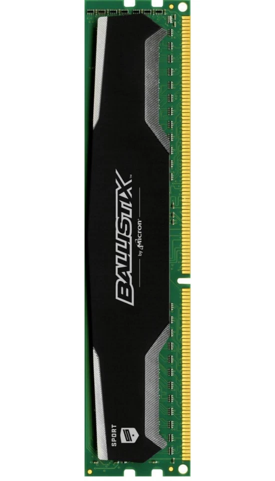 Crucial Ballistix Sport BLS4G3D1609DS1S00 DDR3-1600 8GB (2x4GB) 1.5V 240-Pin NEW - Image 4 of 4
