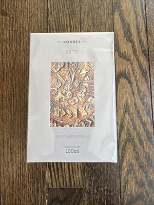 Korres Mens Fragrance Aktis 100 Ml Bottle. Brazil Release Discontinued Sealed