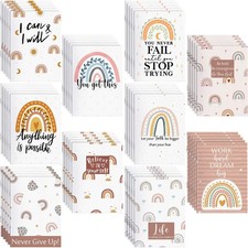 100 Pcs Inspirational Mini Notebooks Bulk Small Rainbow Inspirational Notepad...