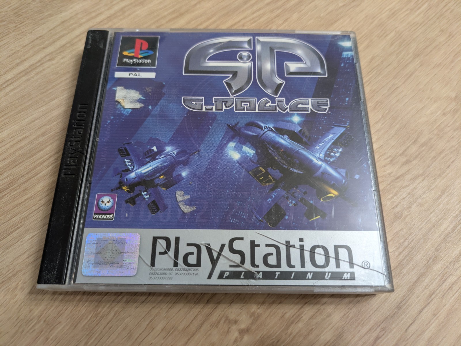 G-Police (PS1 Sony PlayStation 1, 1999) Complete - Free Same Day Dispatch