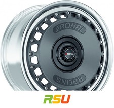 Ronal RR10 REV-B tremolite metallic matt 7x15" ET23 LK5 112 ML 66.5 Alufelgen...