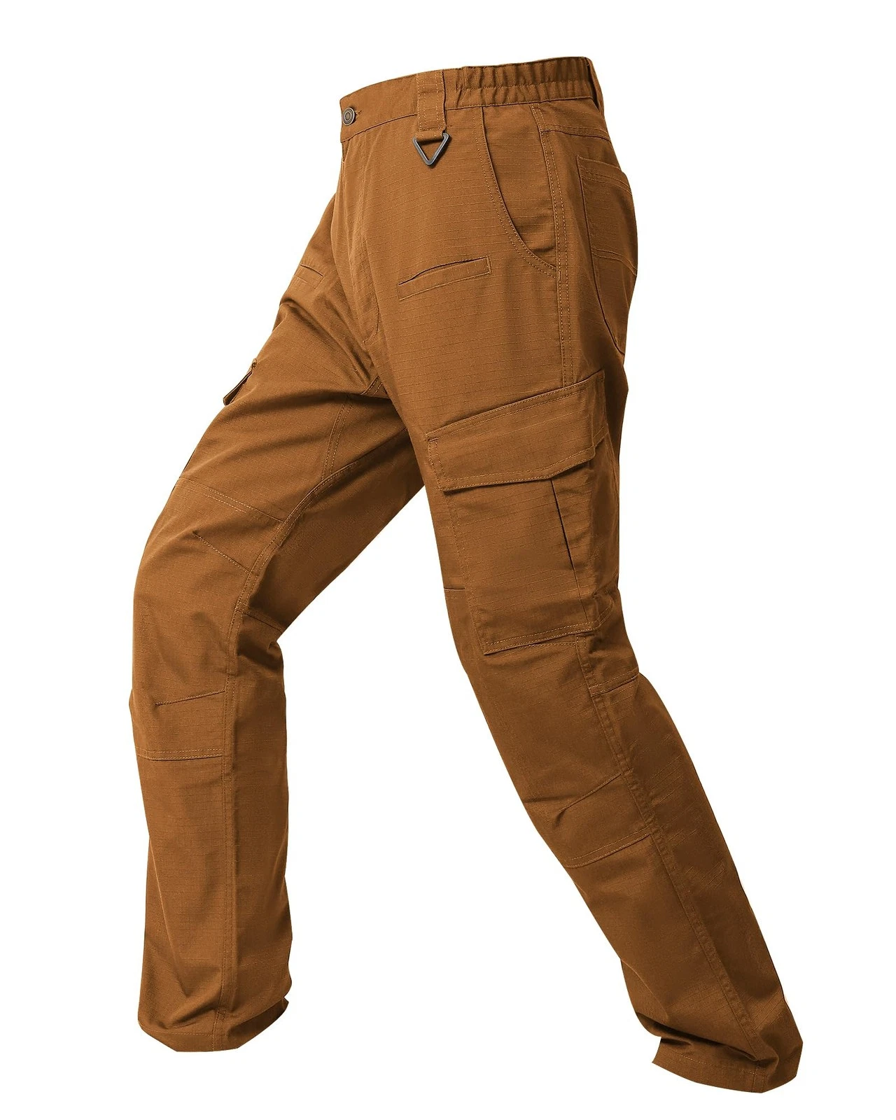 Wantdo Men's Lightweight Quick Dry Cargo Hiking Pants Track Running Workout