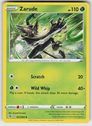 Zarude 027/264 Uncommon Fusion Strike Pokémon TCG