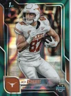 2025 Bowman Chrome University Football Teal Lava Refractor Jack Endries #78