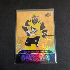 20-21 UD Extended Series Hockey Orange Dazzlers DZ-133 Pierre-Olivier Joseph L45