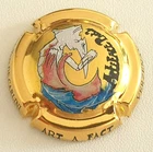 Carlini Jean-Yves Champagne Capsules No. 42a Artefact Part 2 Gold Plated