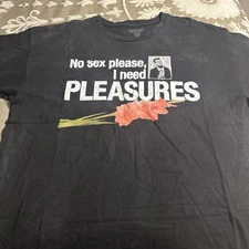 Pleasures x Morrissey No Sex Please I Need Pleasures Rare Shirt XL