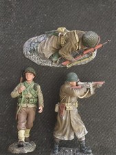 King & Country DD043/BBA043/BBA099 Lot 3 UA Armée Bastogne Normandie Retraité