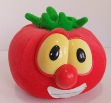 Vintage Stuffed Veggie Tales Bob The Tomato plush stuffed doll