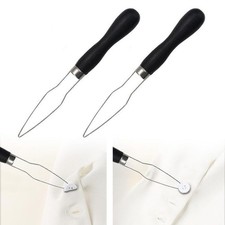 2 Pack Easy Button Hook - Button Assist Device Helper Tool - Stainless Steel ...